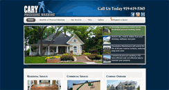 Desktop Screenshot of carypressurewash.com